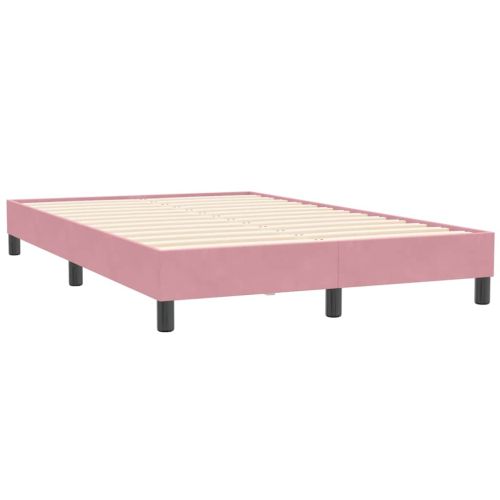 Рамка за легло без матрак Pink 120x210 cm Кадифе