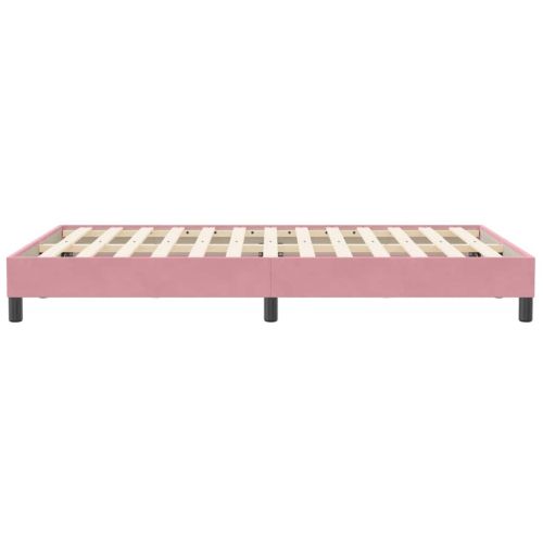 Рамка за легло без матрак Pink 120x210 cm Кадифе
