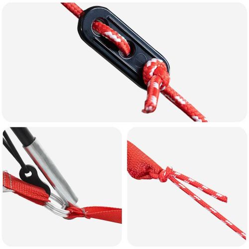 Тунелна палатка за 5 човека Синьо и сиво 805 x 405 x 211 см