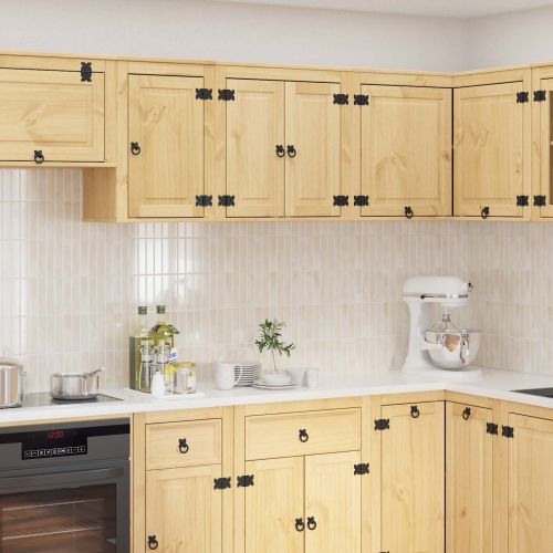 За шкафове SKI Кехлибарен 60 x 32 x 40 см Солидно борово дърво