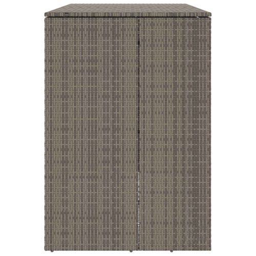 Кутия за боклук 2 pcs Сив 130 x 80 x 115 см Полиетилен