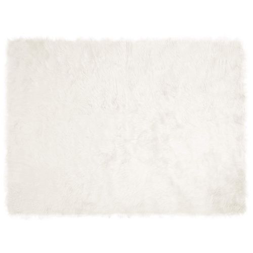 Изкуствен овчи килим Tafalla Бяло 160 x 230 cm Полиестер