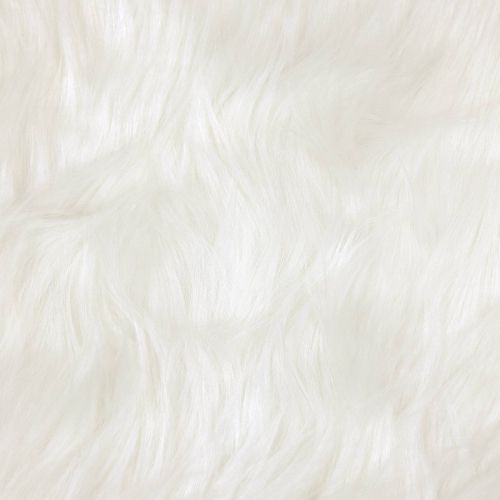 Изкуствен овчи килим Tafalla Бяло 120 x 120 cm Полиестер