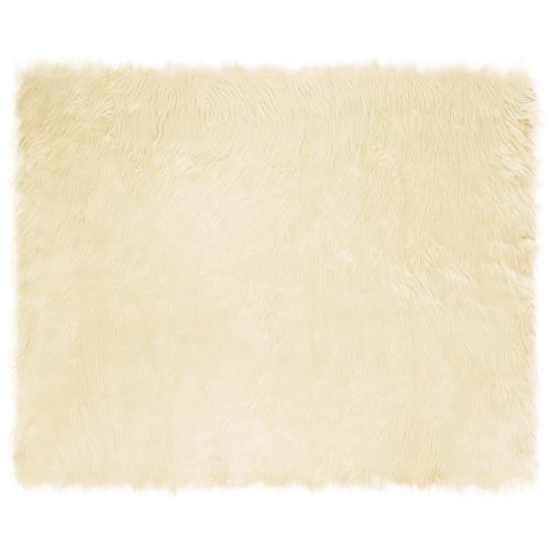 Изкуствен овчи килим Tafalla Крем 200 x 280 см Полиестер