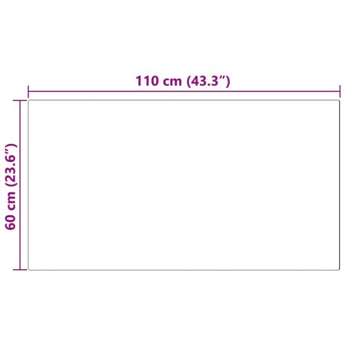 Изкуствена овча килим TAFALLA Сиво 60 x 110 cm Полиестер
