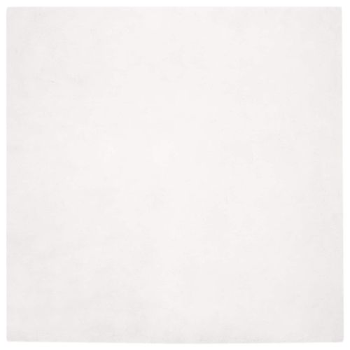 Противоплъзгащ килим от изкуствен заек Olite Бяло 240 x 240 cm