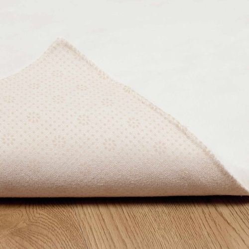 Противоплъзгащ килим от изкуствен заек Olite Крем 120 x 170 cm