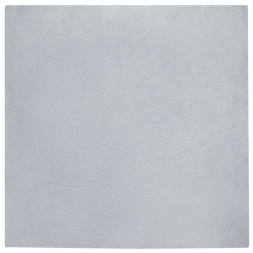 Противоплъзгащ килим от изкуствен заек Olite Сив 120 x 120 cm