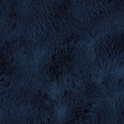 Противоплъзгащо фалшиво заеково одеяло Olite 4 pcs Морско синьо