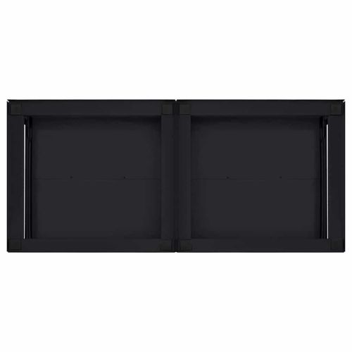 Педестал за пералня 2 pcs Черен 120 x 56 x 52 см Стомана