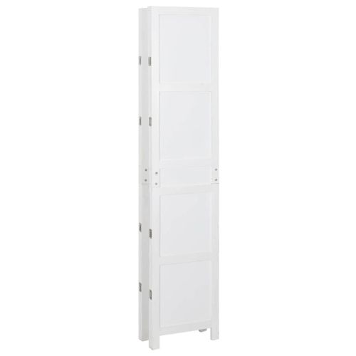 Ромdivider панел Бяло 212 x 165 см МДФ