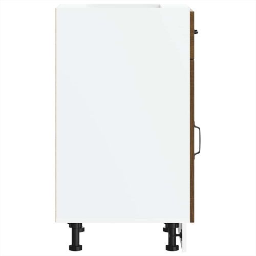 Кухненски шкаф, "Kalmar", кафяв дъб, инженерно дърво