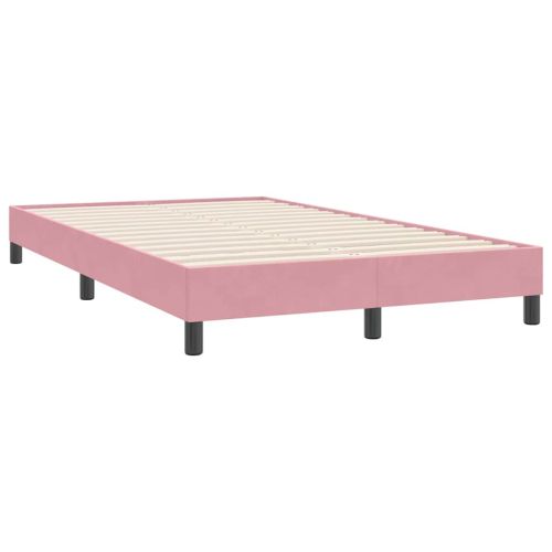 Рамка за легло без матрак Pink 120x220 cm Кадифе