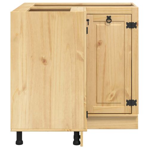 За шкафове SKI Кехлибарен 60 x 32 x 40 см Солидно борово дърво