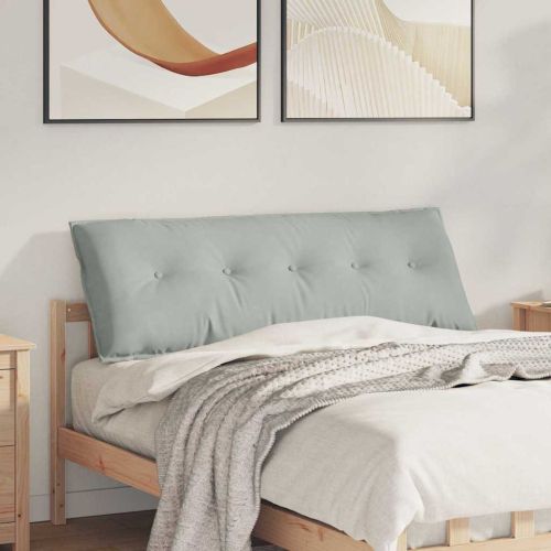 Възглавница за гръб Светлосиво 140 x 50 cm Кордюрова тъкан