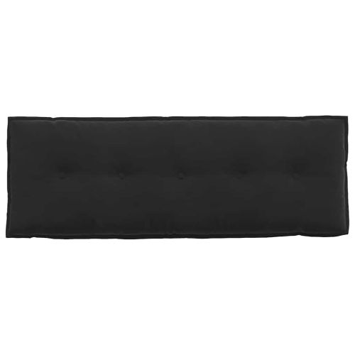 Възглавница за гръб Черно 140 x 50 cm Кордюрова тъкан