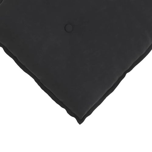 Възглавница за гръб Черно 140 x 50 cm Кордюрова тъкан