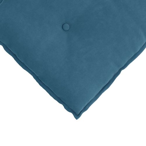 Възглавница за гръб Синьо 160 x 50 cm Кордюрова тъкан