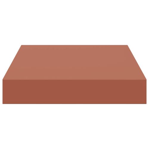 Стенен рафт 2 pcs Червено 23 x 23,5 x 4 см Инженерно дърво