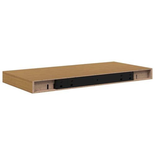 Стенен рафт Монтиране на стена 4 pcs Бежово 50 x 23,5 x 4 см
