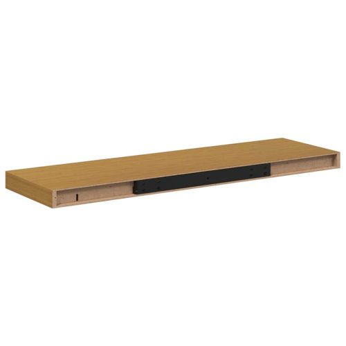 Стенен рафт Монтиране на стена Бежово 80 x 23,5 x 3,8 cm
