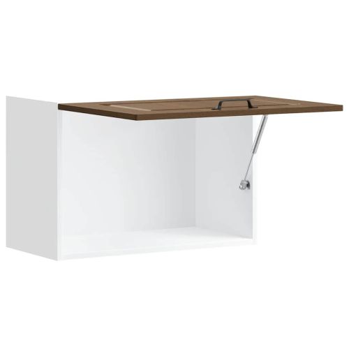 Кухненски стенен шкаф, Kalmar, кафяв дъб, инженерно дърво