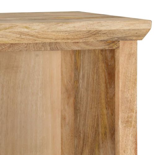 Висок шкаф с врата, 45x32x110 см, мангово дърво масив