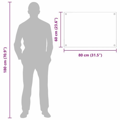 Кухненски гръб 2 pcs Жълто 80 x 60 cm закалено стъкло