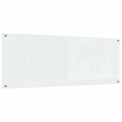 Кухненски гръб 2 pcs Прозрачен 110 x 40 cm закалено стъкло