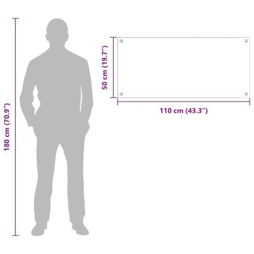 Кухненски гръб 2 pcs Светлосиво 110 x 50 cm закалено стъкло