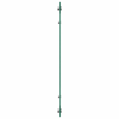 Кухненски гръб 2 pcs Бяло 70 x 60 cm закалено стъкло