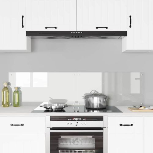 Кухненски гръб 2 pcs Прозрачен 80 x 40 cm закалено стъкло