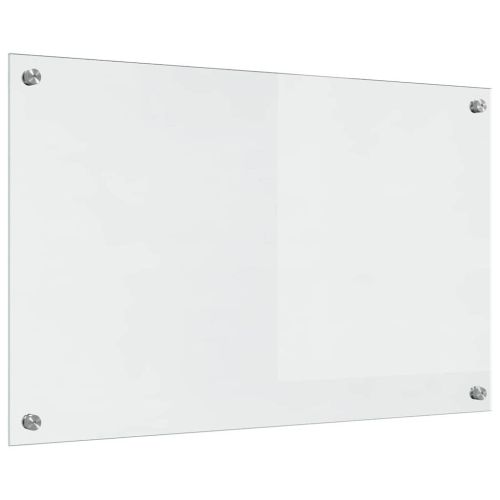 Кухненски гръб 2 pcs Прозрачен 80 x 50 cm закалено стъкло