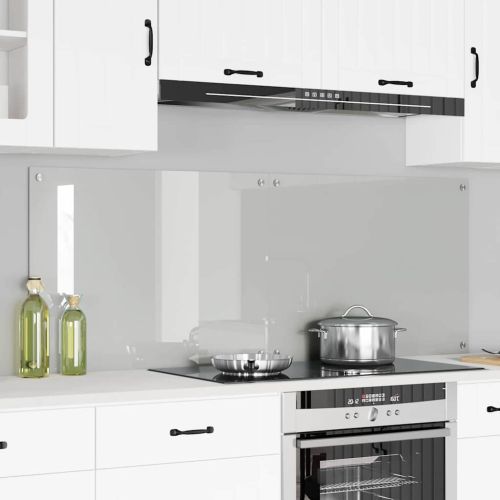 Кухненски заден панел 2 pcs Прозрачен 80 x 60 cm