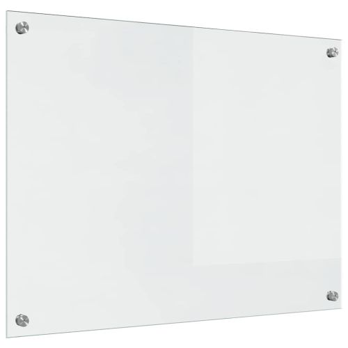 Кухненски гръб 2 pcs Прозрачен 80 x 60 cm закалено стъкло