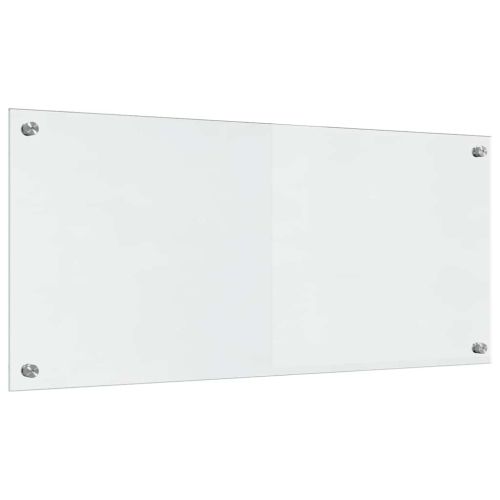 Кухненски гръб 2 pcs Прозрачен 90 x 40 cm закалено стъкло