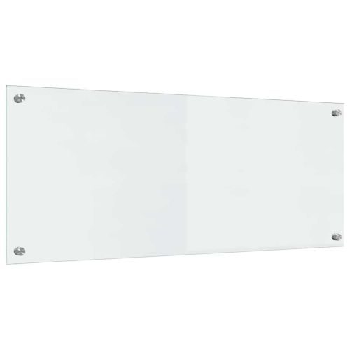 Кухненски гръб 2 pcs Прозрачен 100 x 40 cm закалено стъкло