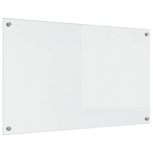 Кухненски гръб 2 pcs Прозрачен 100 x 60 cm закалено стъкло