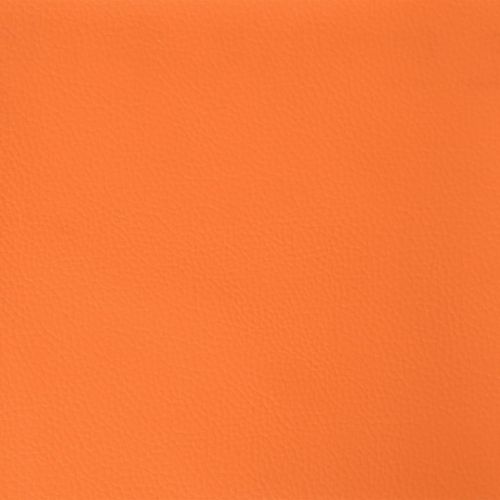 Гейминг стол с опора за крака, черно и оранжев, изкуствена кожа