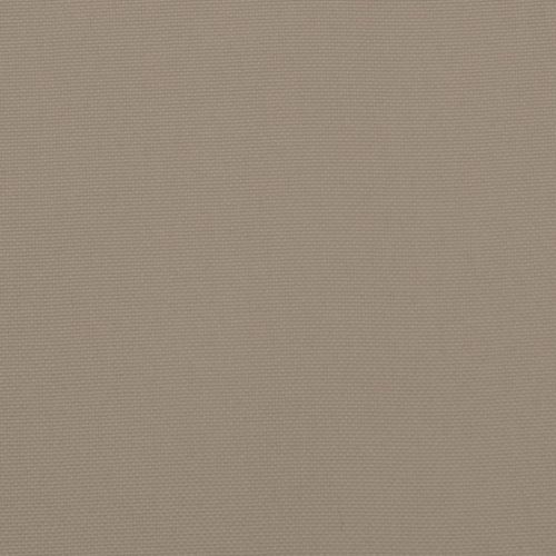 Палетна възглавница, таупе, 60x60x12 см, текстил
