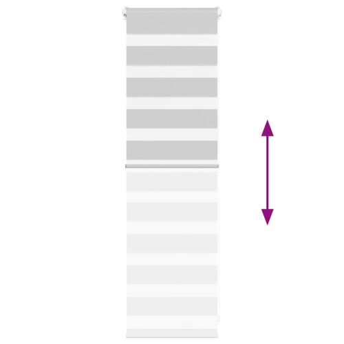 Зеброва щора 45x100 см Ширина на плата 40,9 см Полиестер