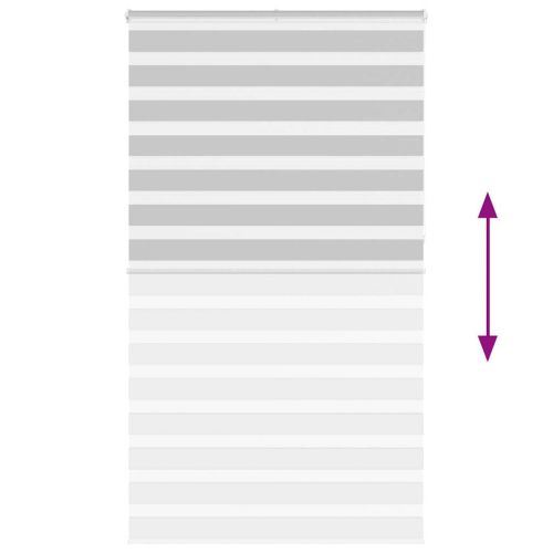 Зеброва щора 125x230 см Ширина на плата 120,9 см Полиестер
