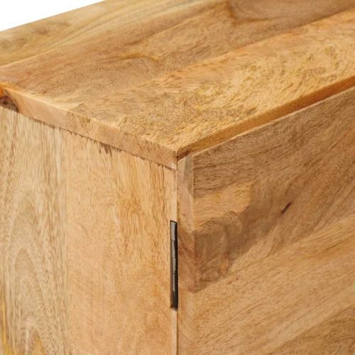 Шкафове за съхранение с рафт с врата Кафяво 110 x 30 x 40 cm