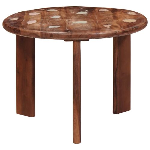 Nesting маси за кафе 2 pcs Солидна рециклирана дървесина