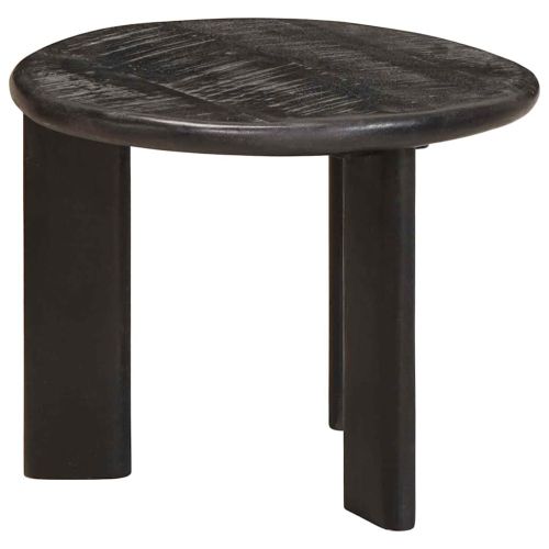 Nesting маси за кафе 2 pcs Бяло Солидно мангово дърво