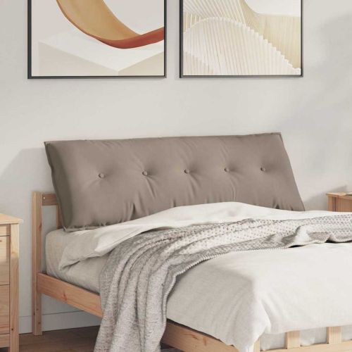 Възглавница за гръб Таупе 140 x 50 cm Микрофибърна тъкан