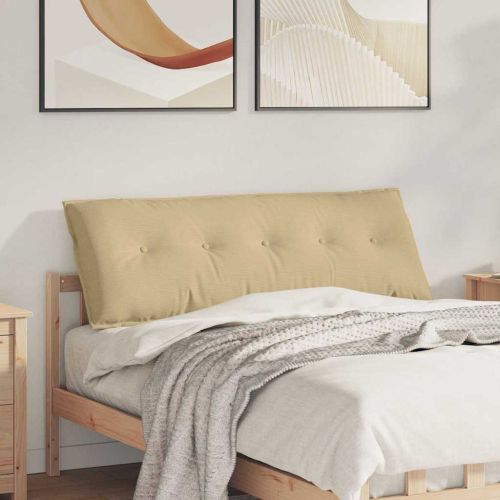 Възглавница за гръб Сивозелен 140 x 50 cm Кордюрова тъкан