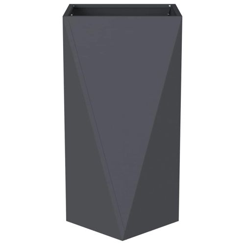Кашпа Антрацит 40 x 40 x 75 cm Стомана