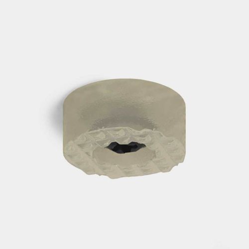 Нощно шкафче ELST 2 бр. Лъскаво бяло 29,5 x 33,5 x 50 см