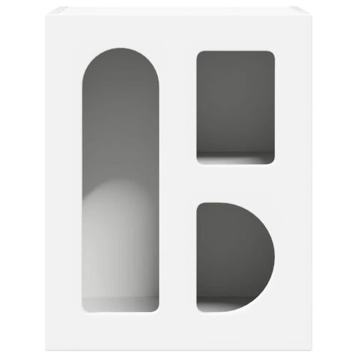 Нощно шкафче 2 pcs Бяло 40 x 35 x 50 см Инженерно дърво